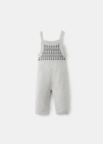 Montérky s vyšívaným lemováním