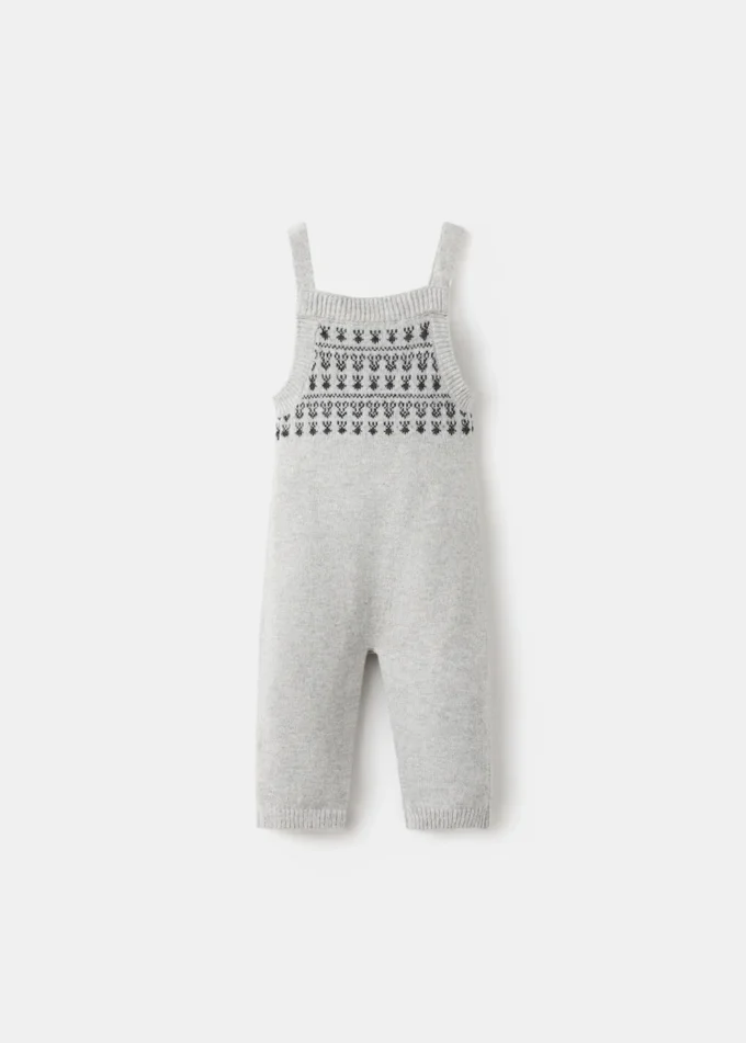 Montérky s vyšívaným lemováním Montérky s vyšívaným lemováním