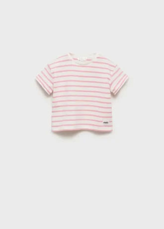 Nášivkové pruhované tričko