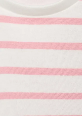 Nášivkové pruhované tričko