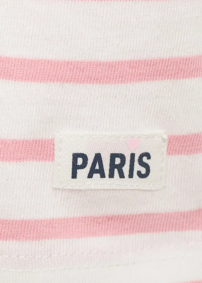 Nášivkové pruhované tričko Nášivkové pruhované tričko