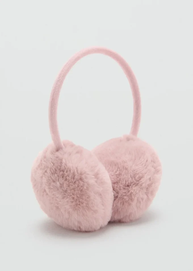 Náušníky s kožešinovým efektem Náušníky s kožešinovým efektem