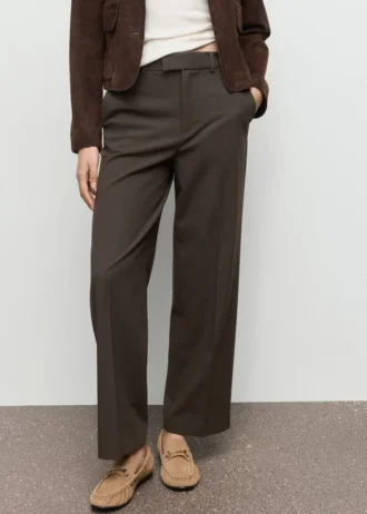 Nízký pas, zkrácené kalhoty s rovnými nohavicemi