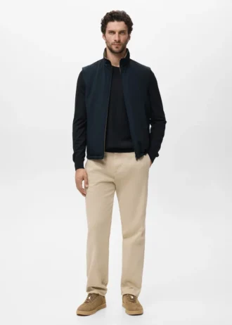 Oboustranná vesta s vodoodpudivou úpravou