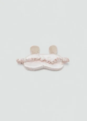 Oční maska s zvířecím potiskem a kožešinovým efektem Oční maska s zvířecím potiskem a kožešinovým efektem