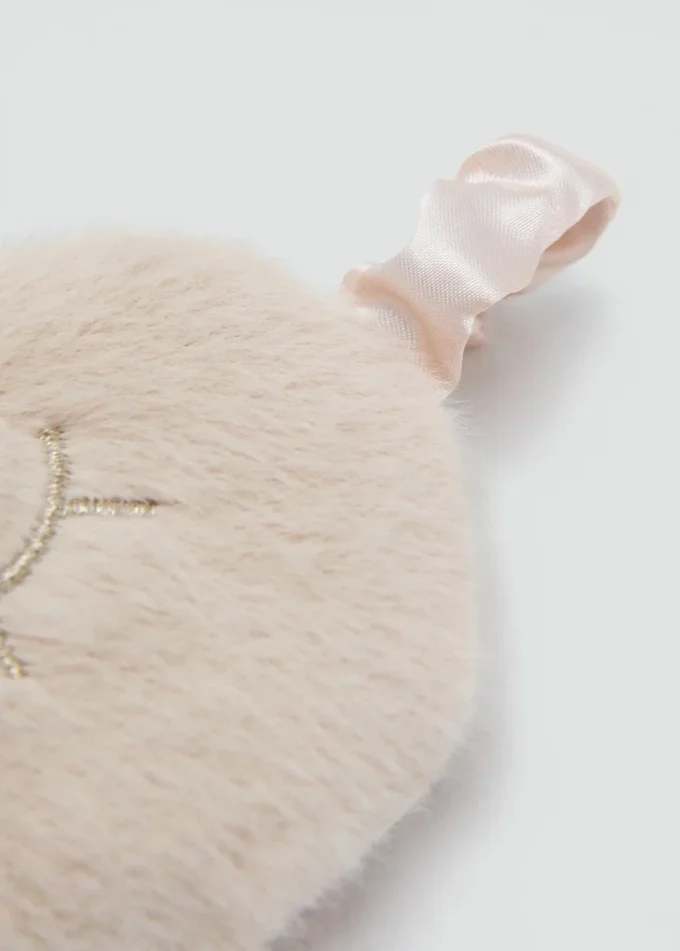 Oční maska s zvířecím potiskem a kožešinovým efektem Oční maska s zvířecím potiskem a kožešinovým efektem