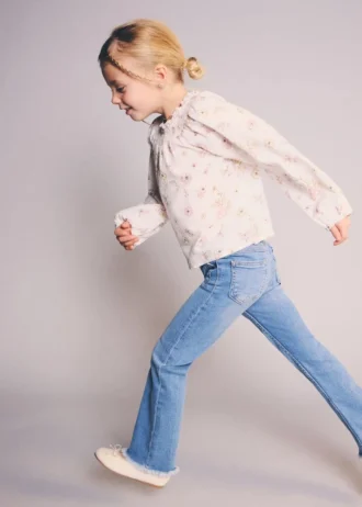 Otrhané nízké skinny džíny