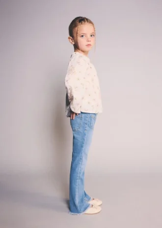 Otrhané nízké skinny džíny