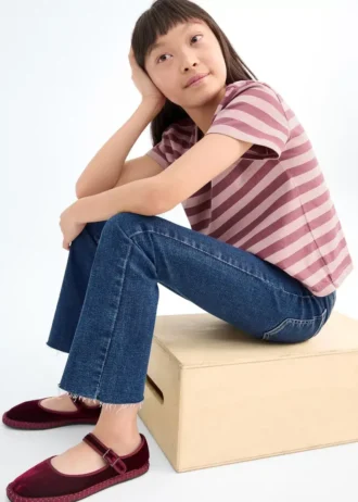 Otrhané nízké skinny džíny