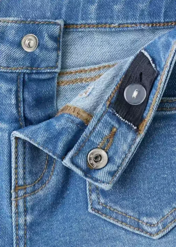 Otrhané nízké skinny džíny Otrhané nízké skinny džíny