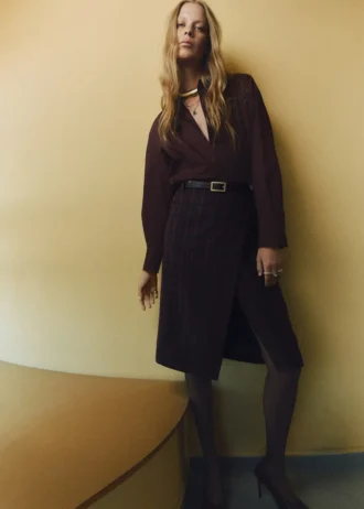 Oversize popelínová košile Oversize popelínová košile