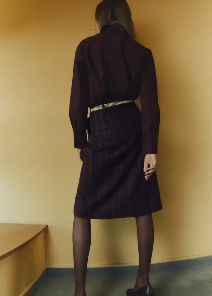 Oversize popelínová košile Oversize popelínová košile