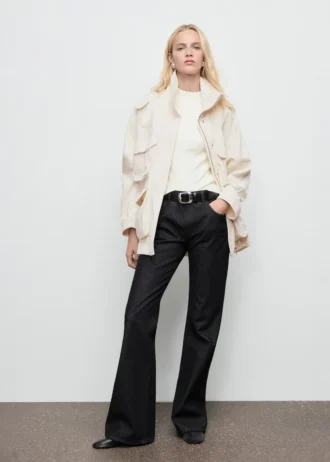 Oversized džínová bunda s kapsami