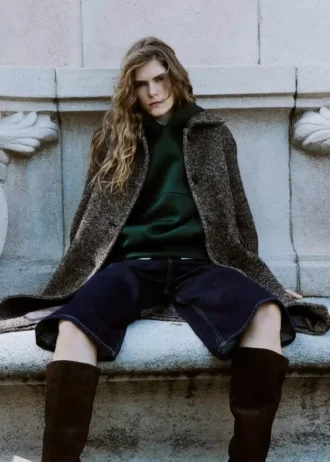 Oversized mikina s kapucí