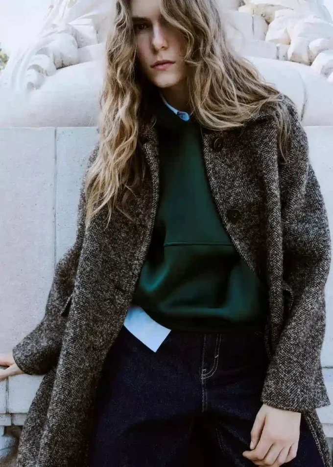 Oversized mikina s kapucí Oversized mikina s kapucí