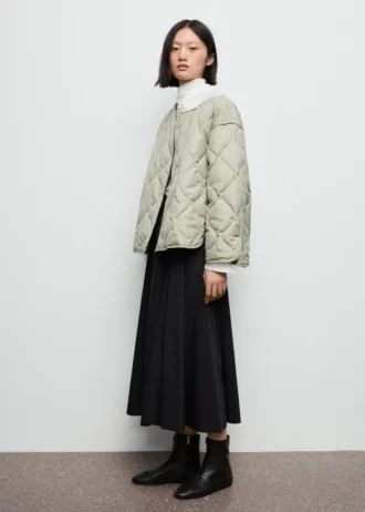 Oversized prošívaná bunda