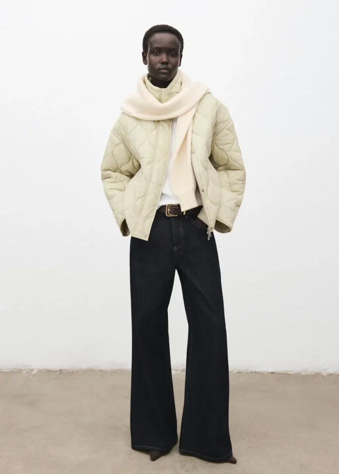 Oversized prošívaná bunda Oversized prošívaná bunda