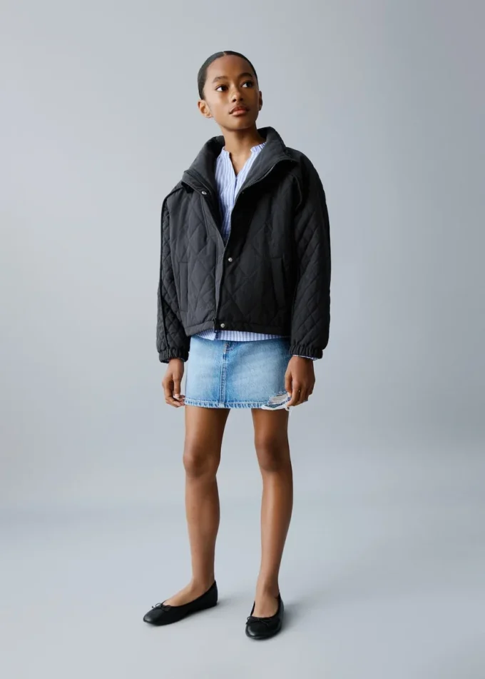 Oversized prošívaná bunda Oversized prošívaná bunda