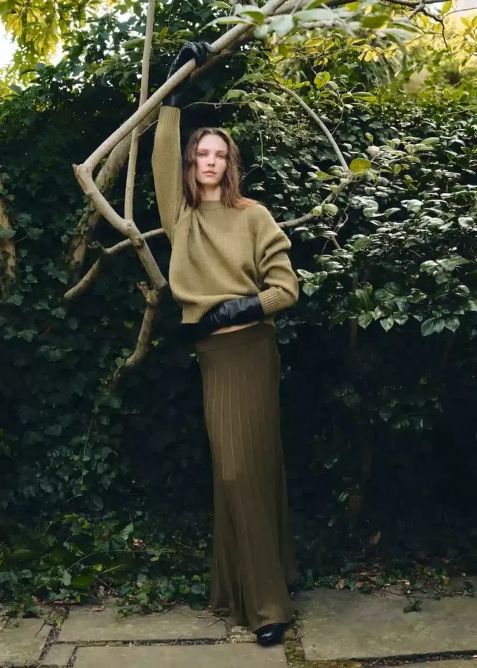 Oversized svetr z hrubé pleteniny Oversized svetr z hrubé pleteniny