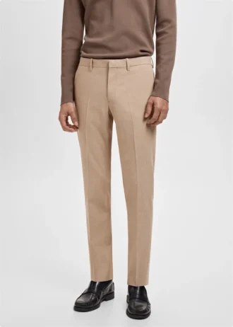 Pařížské slim fit kalhoty