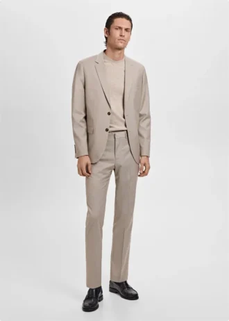 Pařížské slim fit kalhoty