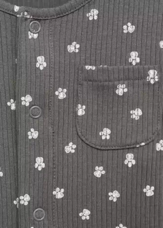 Piké pyžamo s potiskem