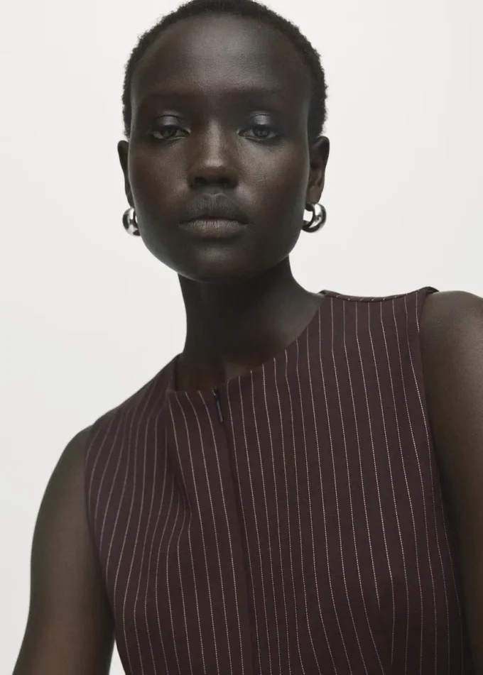 Přiléhavý top na zip Přiléhavý top na zip