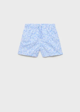 Plavky s květinovým potiskem