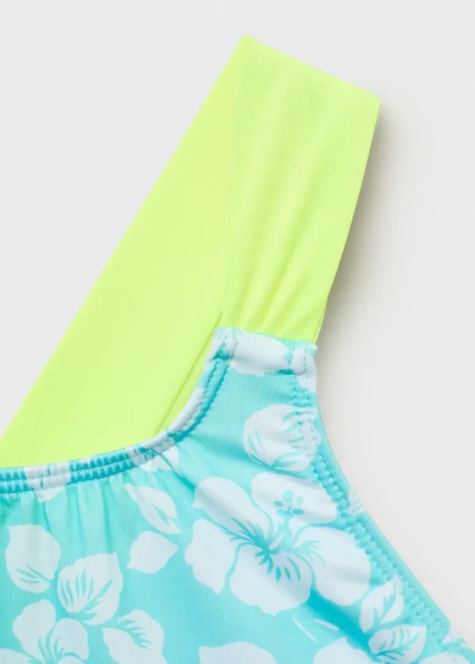 Plavky s potiskem a kříženými ramínky Plavky s potiskem a kříženými ramínky