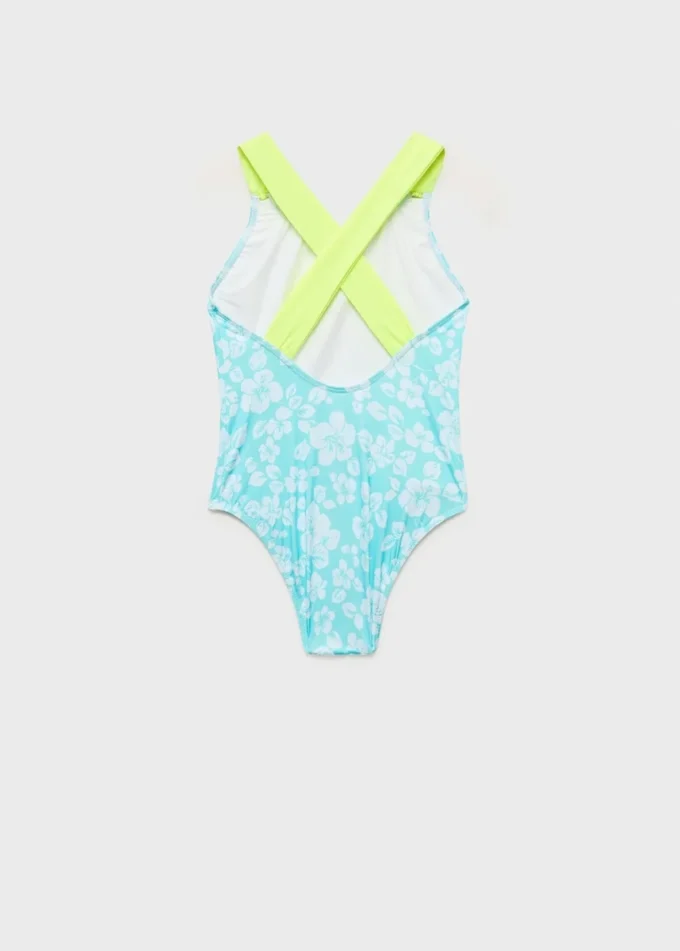 Plavky s potiskem a kříženými ramínky Plavky s potiskem a kříženými ramínky