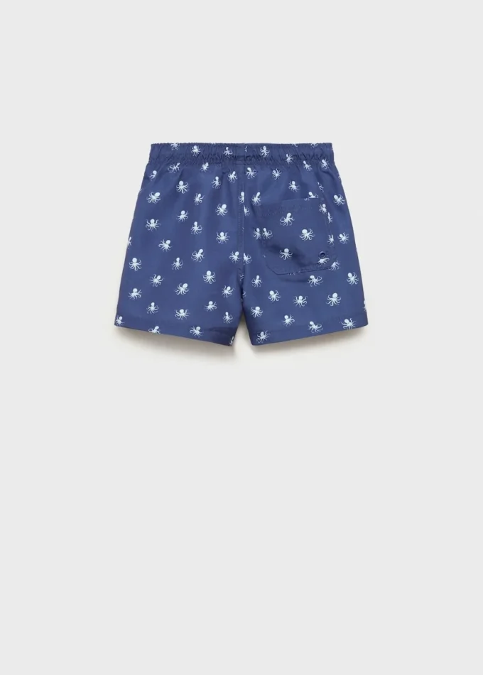 Plavky s potiskem chobotnice Plavky s potiskem chobotnice