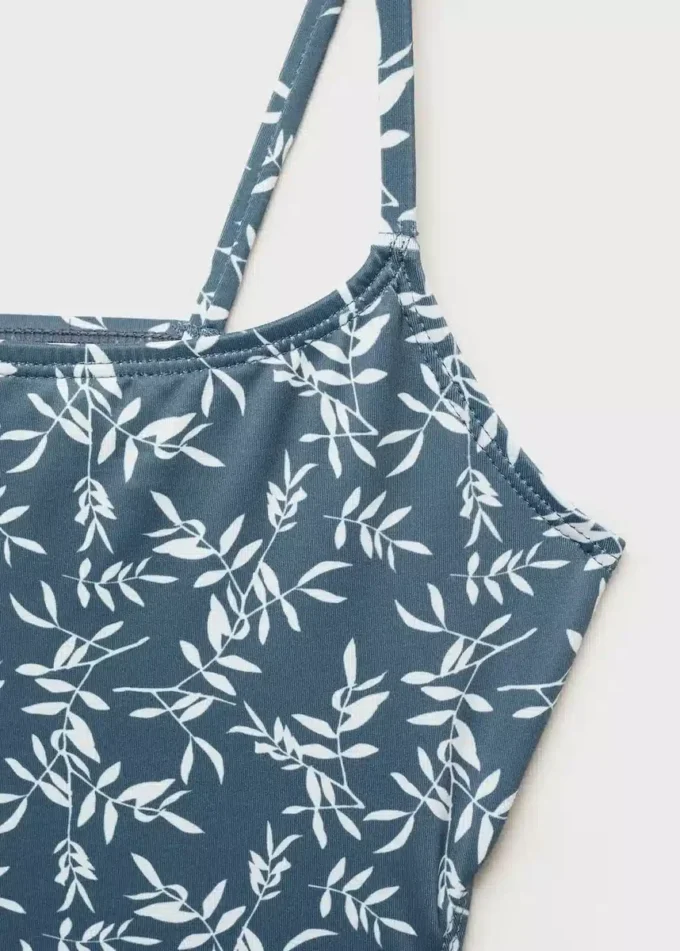 Plavky s potiskem listů Plavky s potiskem listů