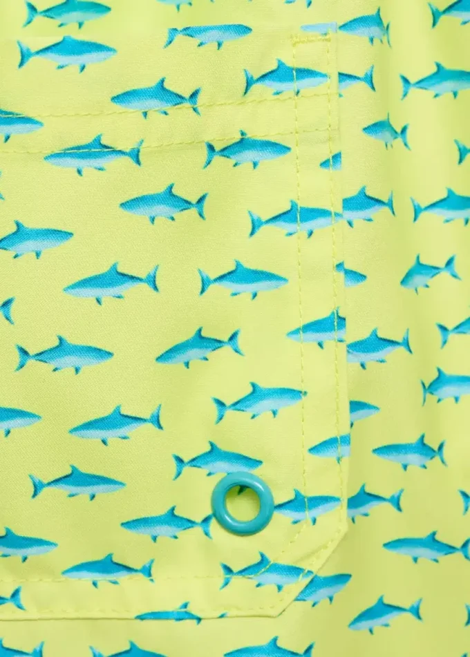 Plavky s potiskem žraloků