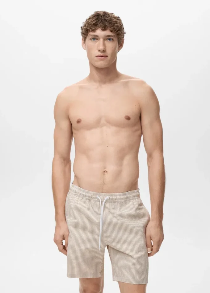 Plavky seersucker Plavky seersucker