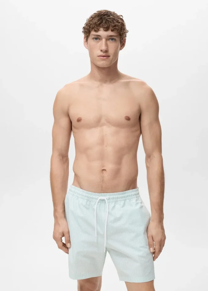 Plavky seersucker Plavky seersucker