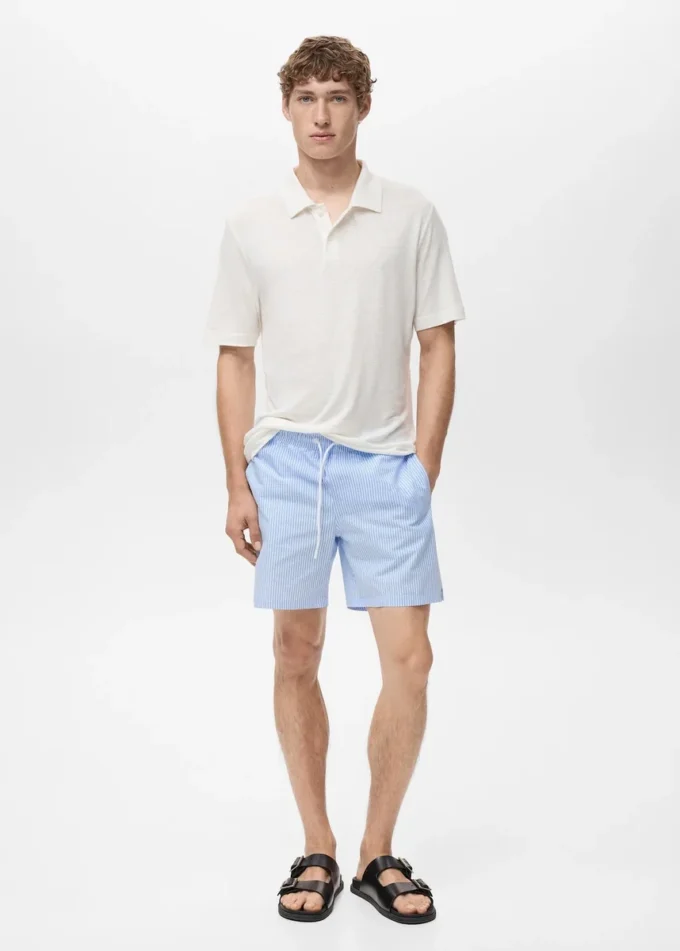 Plavky seersucker Plavky seersucker