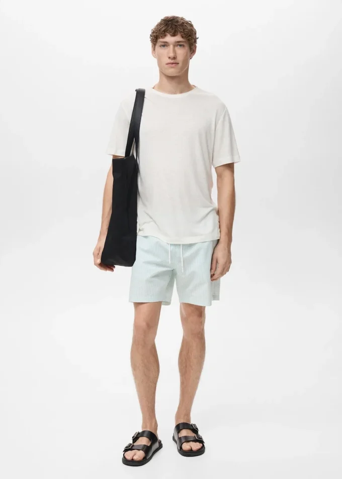 Plavky seersucker Plavky seersucker