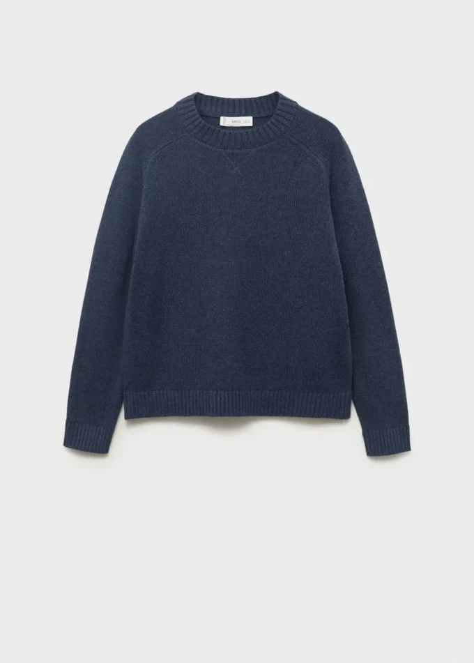 Pletený bavlněný svetr Pletený bavlněný svetr