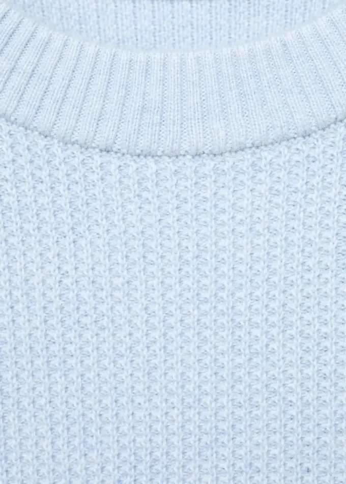 Pletený bavlněný svetr Pletený bavlněný svetr