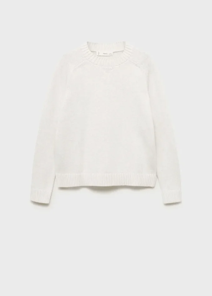 Pletený bavlněný svetr Pletený bavlněný svetr