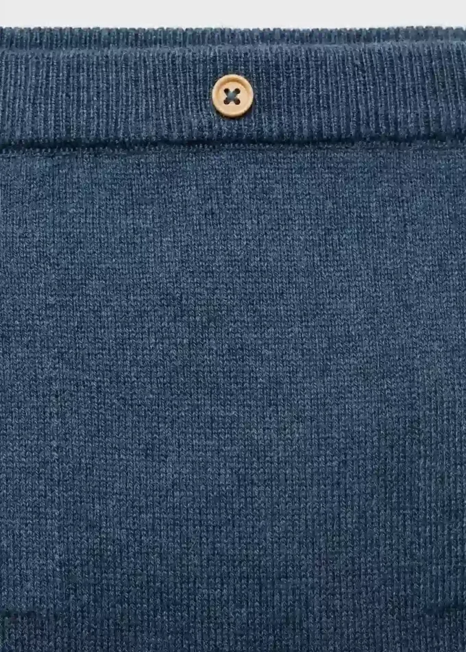 Pletené kalhoty s kapsami Pletené kalhoty s kapsami