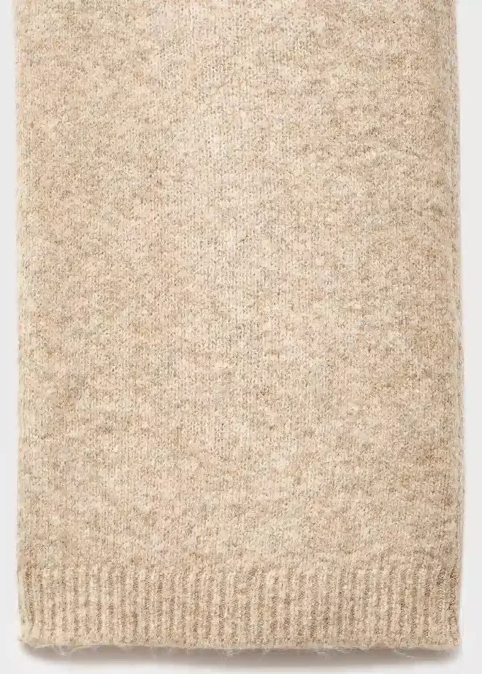 Pletené kalhoty s rovnými nohavicemi Pletené kalhoty s rovnými nohavicemi