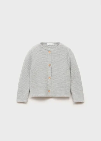 Pletený kardigan na knoflíky