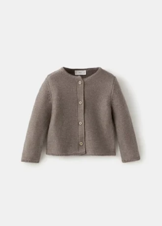 Pletený kardigan na knoflíky
