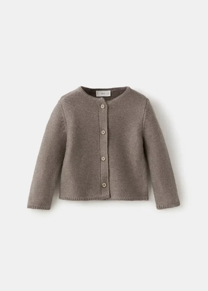 Pletený kardigan na knoflíky Pletený kardigan na knoflíky