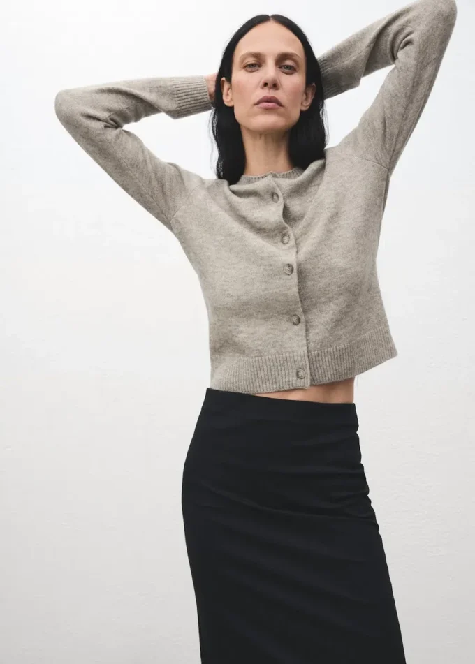 Pletený kardigan na knoflíky Pletený kardigan na knoflíky