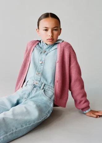 Dlouhý džínový overal