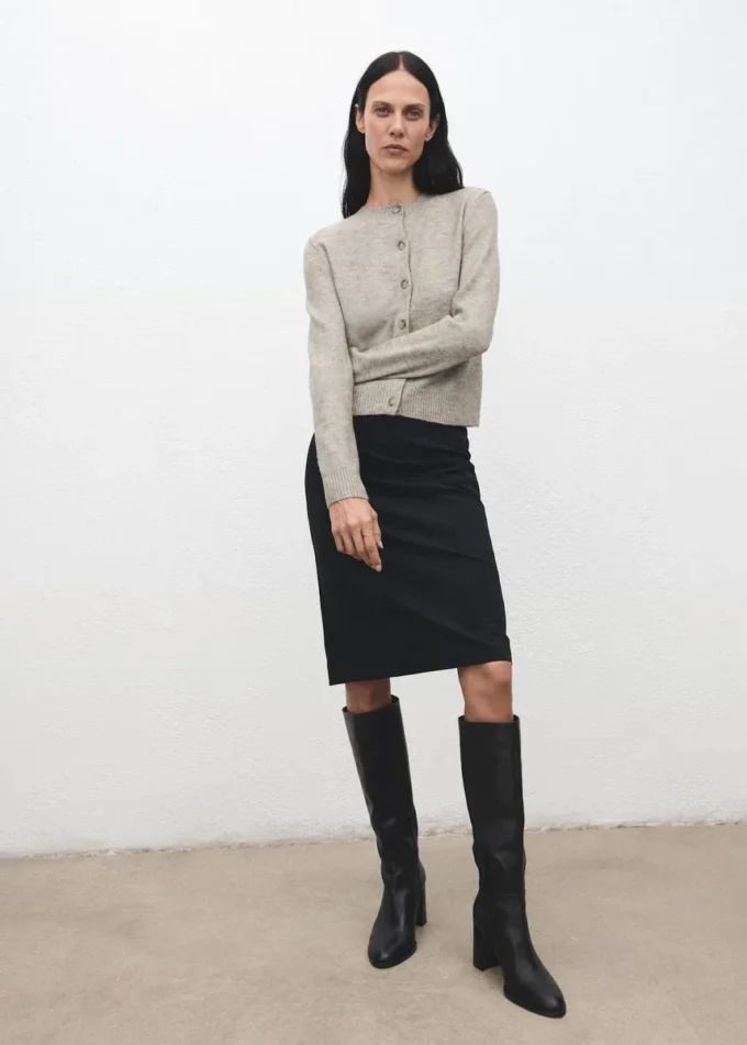 Pletený kardigan na knoflíky Pletený kardigan na knoflíky