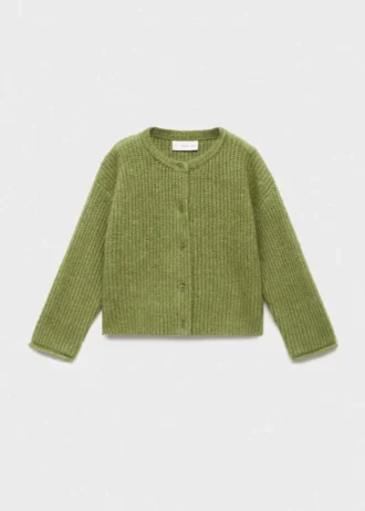 Pletený kardigan na knoflíky