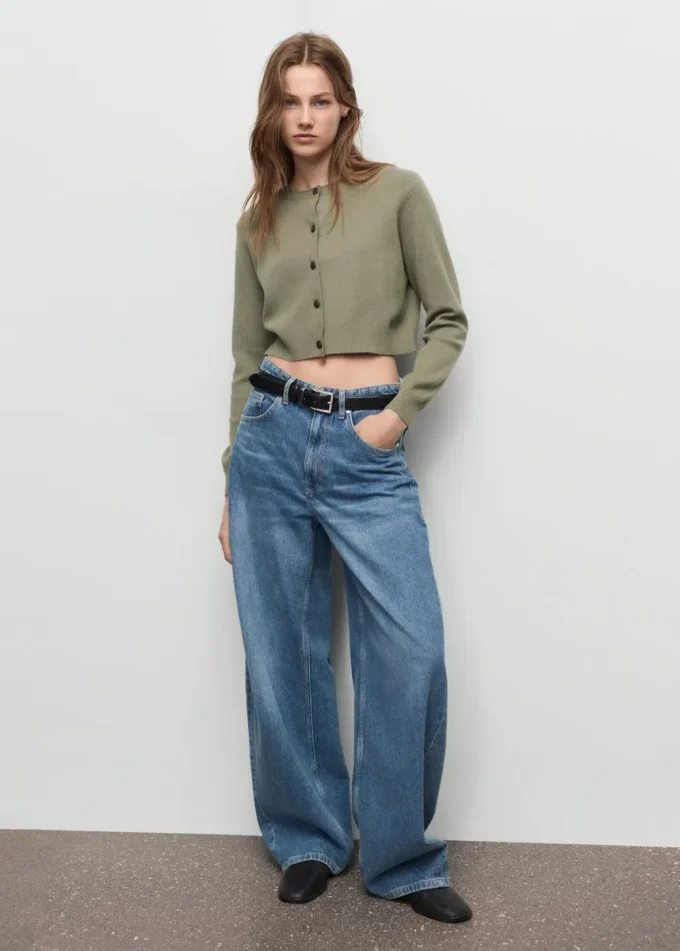 Pletený kardigan na knoflíky Pletený kardigan na knoflíky